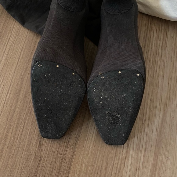 Yeezy Season 6 Graphite Canvas Ankle Boots - Picture 8 of 10